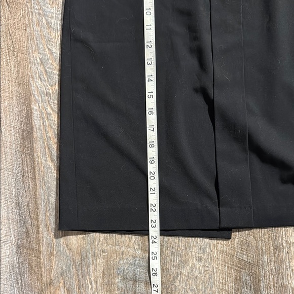 Kensie Black Pencil Skirt with Buttoned Belt - Picture 7 of 8